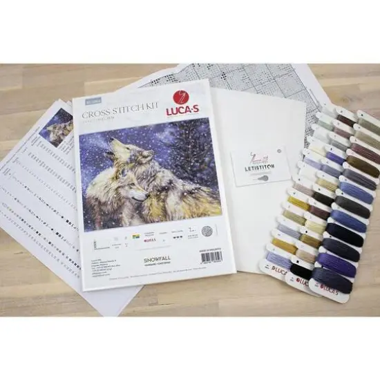 Luca-S Snowfall Counted Cross Stitch Kit {5}