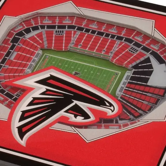 3D StadiumView Coasters Atlanta Falcons {5}
