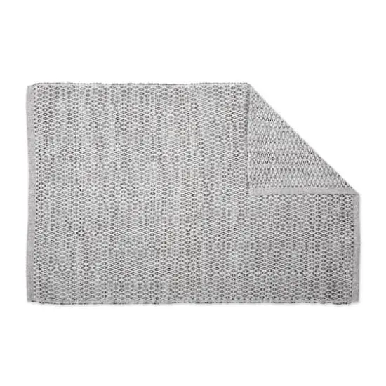 DII&reg; Gray Diamond Recycled Yarn Rug, 2ft. x 3ft. {6}