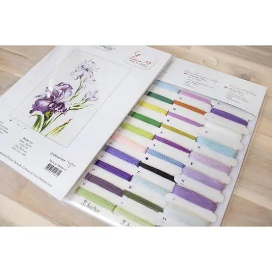 Luca-s Irises Counted Cross Stitch Kit {6}