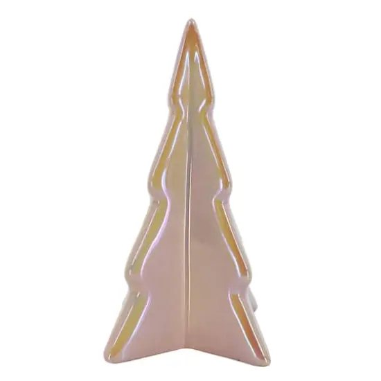 7.25" Iridescent Ceramic Tree Tabletop D&eacute;cor by Ashland&reg; Pink {1}
