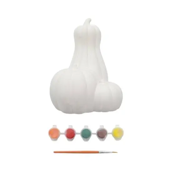 3D Ceramic Pumpkin Craft Kit by Creatology&trade; {4}