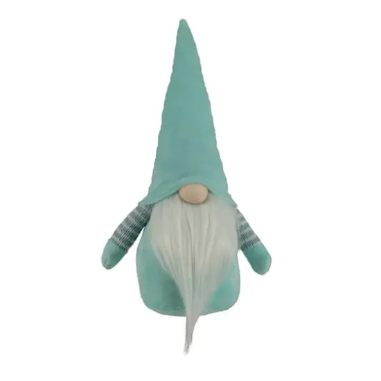 12" Sky Blue & White Spring Gnome {1}