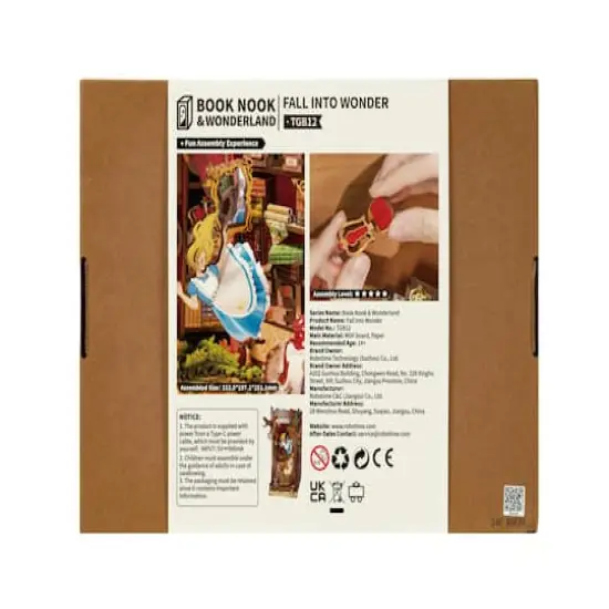 Rolife® Fall into Wonder DIY Book Nook Shelf Insert Kit {10}