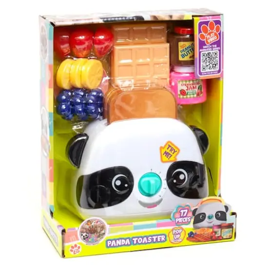Zoo Troop Panda Toaster Animal Themed Kitchen Playset {5}