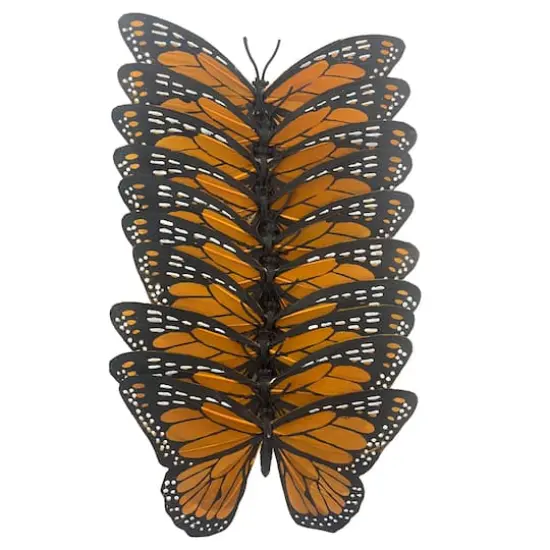 4.75" Orange Feather Butterflies, 10ct. by Ashland&reg; {1}