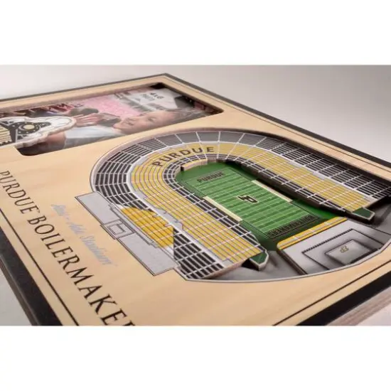College Football 3D StadiumViews Picture Frame Purdue Boilermakers Ross-Ade {5}