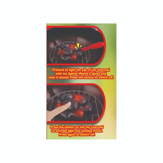 Red Box Toy Light & Sound BBQ Grill Set {5}