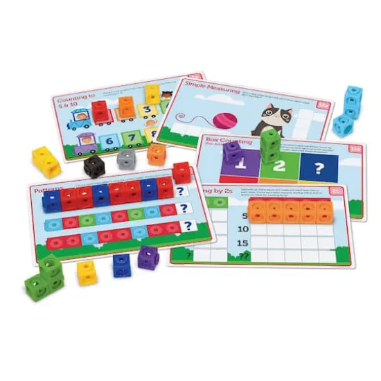 Learning Resources Mathlink Cubes Preschool Math Activity Set {3}