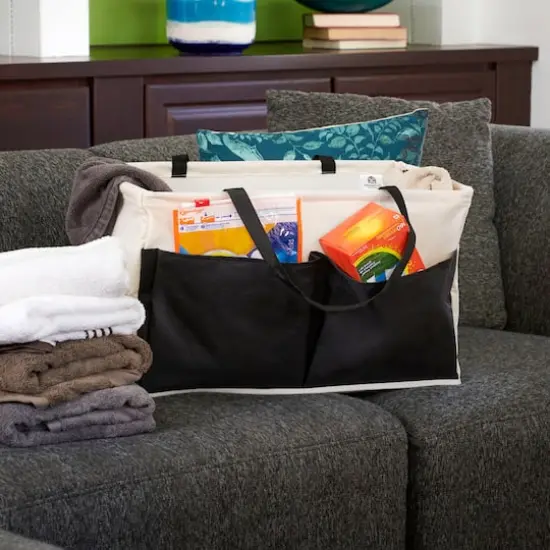 Household Essentials 22" All Purpose Utility Tote White {3}