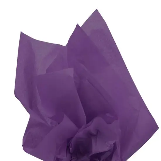 JAM Paper 20" x 26" Tissue Paper, 2 Packs of 10 Sheets Purple {8}
