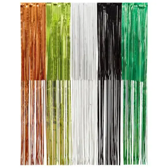 54" Halloween Tinsel Backdrop by Celebrate It&trade; {1}