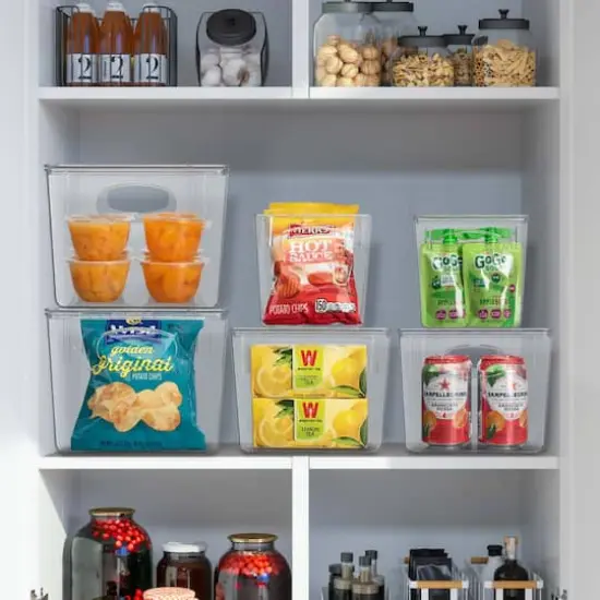 Sorbus Small, Medium & Large Clear 6 Bin Set {3}