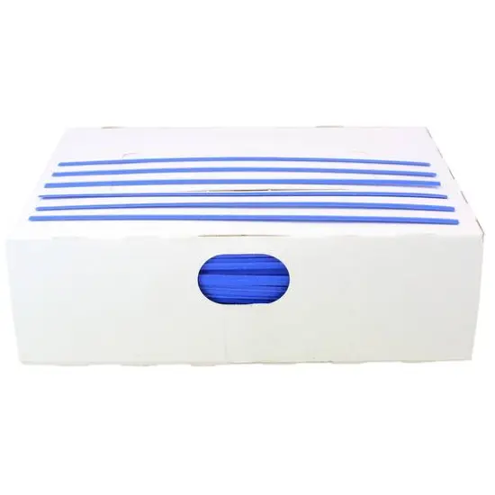 JAM Paper Home Décor Trimmings 6" Paper Twist Ties, 2,000ct. Blue {1}