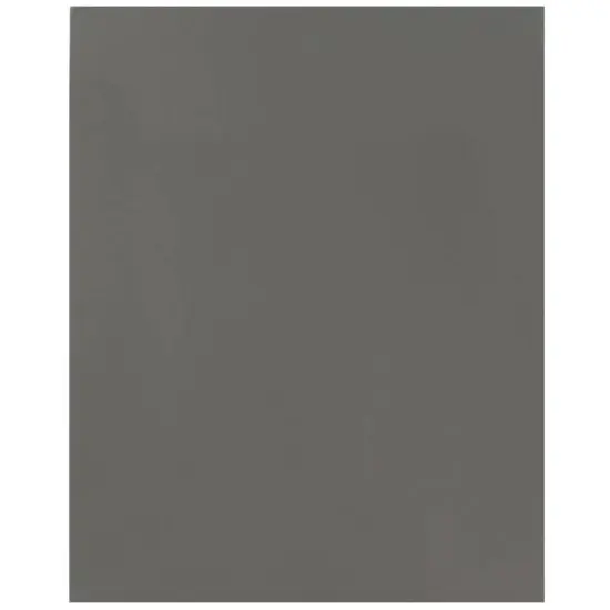 JAM Paper Glossy Laminated Two Pocket Folders, 100ct. Gray {7}