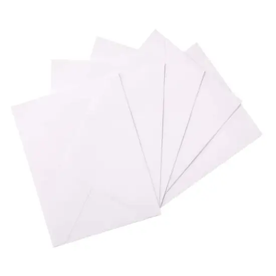 4.6" x 5.75" White Envelopes, 50ct. by Recollections&reg; {1}