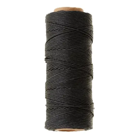 Bead Landing&trade; Hemp Cord Spool, Black 20 lb. {4}