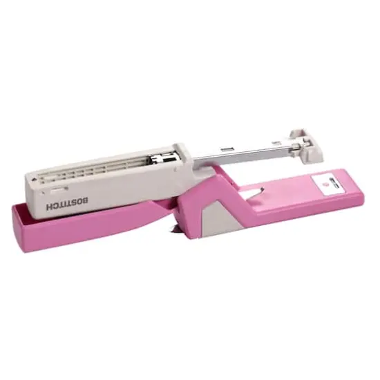 Bostitch inCOURAGE&trade; 20 Compact Stapler, Pink Ribbon {3}