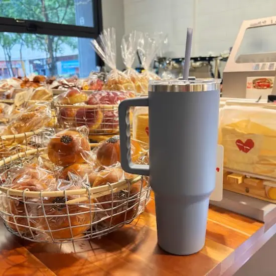 40oz. Stainless Steel Insulated Tumbler by Ashland® Midnight {6}