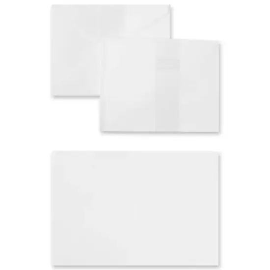 Small White Cards & Envelopes by Recollections&reg;, 4" x 5.5" {4}