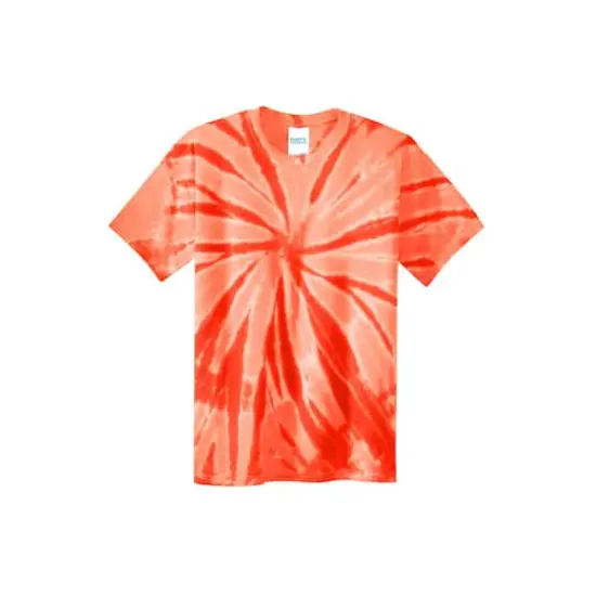 Port & Company&reg; Youth Tie-Dye T-Shirt Orange {1}