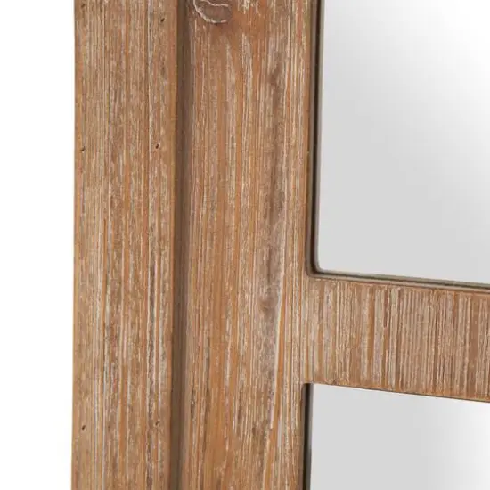 Glitzhome&reg; 40" Gothic Window Frame Wall Mirror {9}