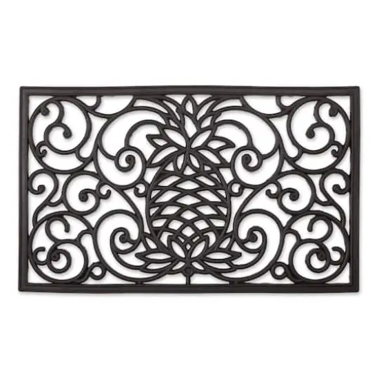 DII&reg; Pineapple Scroll Rubber Doormat {1}