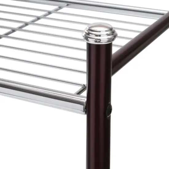 Organize It All Duplex 3 Tier Square Freestanding Wire Rack {7}