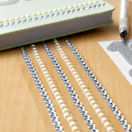 Rhinestone and Pearl Borders by Recollections&trade; {3}