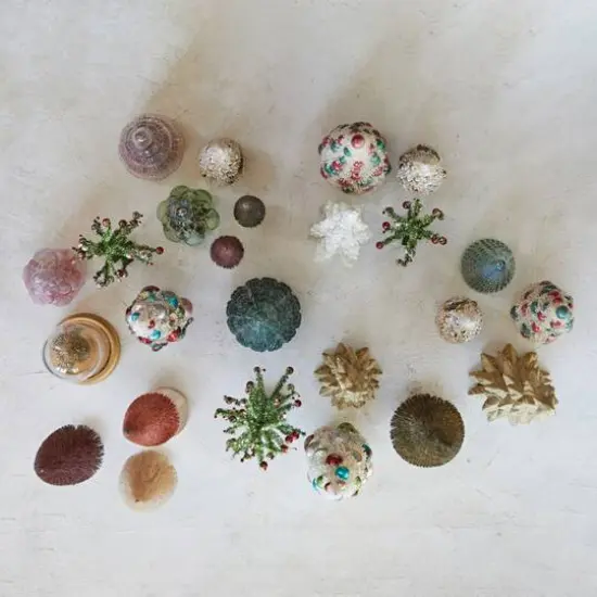 Hello Honey&reg; 14.5" Mulberry Sisal Bottle Brush Tree with Wood Base {4}