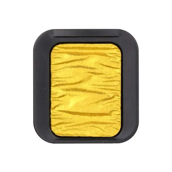 Finetec Pearlescent Watercolor Pan Pearlescent Arabic Gold {1}