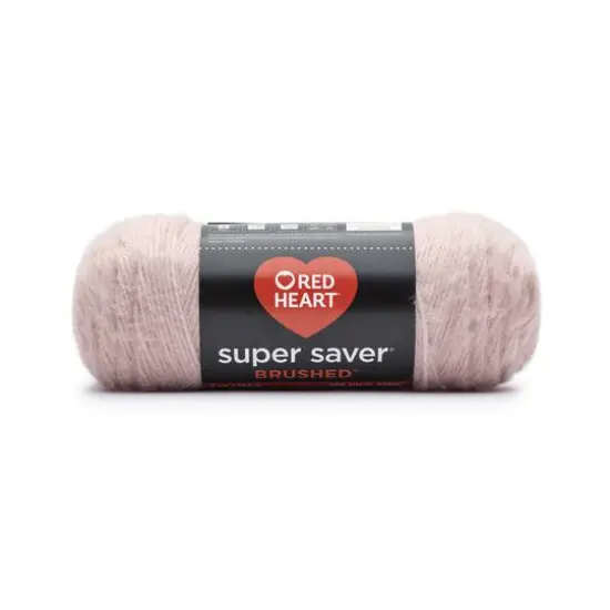 Red Heart&reg; Super Saver Brushed Yarn Dusty Pink {1}