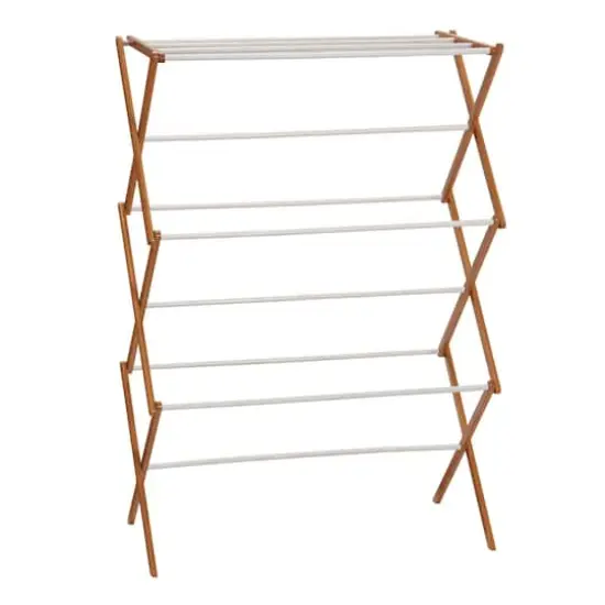 Household Essentials Drying Rack (Bamboo, 20") {1}