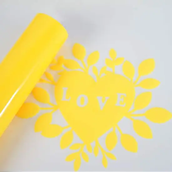 Puff Heat Transfer Vinyl by Make Market&reg; Sunflower {4}