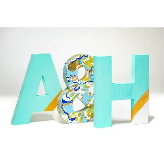 Hampton Art&trade; 8" Chunky Wood Letter Y {6}