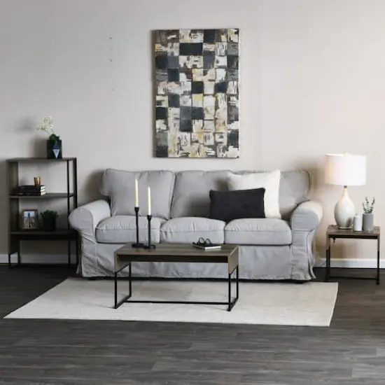 Household Essentials 41" Wrap Bookshelf Black {4}