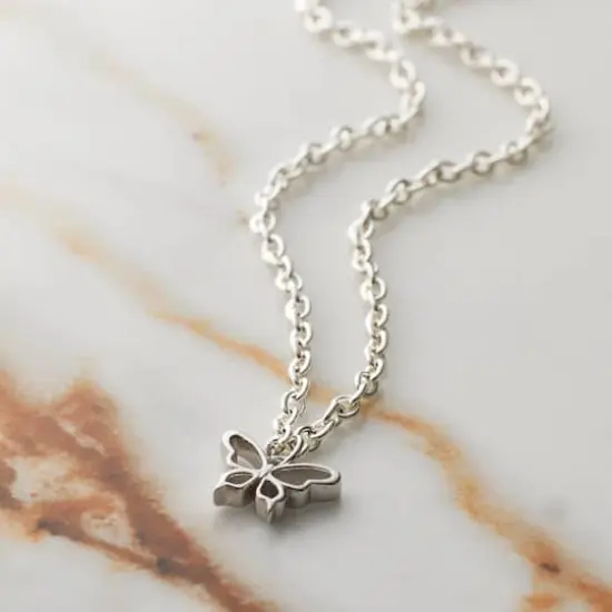 Sterling Silver Butterfly Icon Charm by Bead Landing&trade; {3}