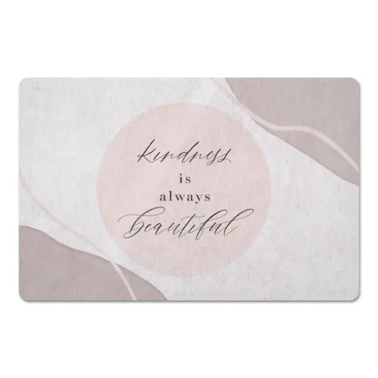 18" x 27" Kindness Is Always Beautiful Floor Mat {1}