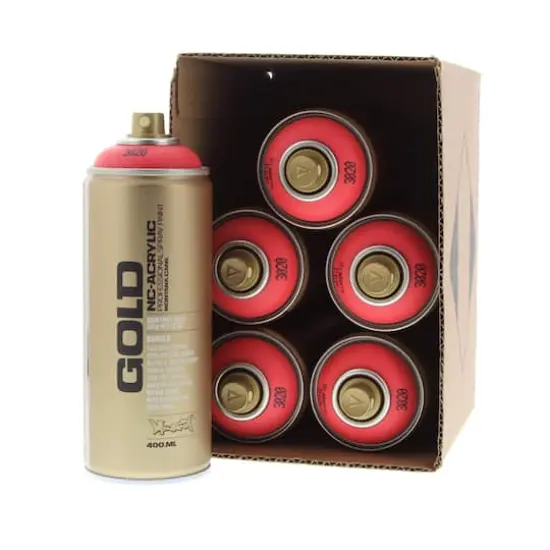 Montana&trade; Gold Acrylic Professional Spray Paint G3020 Strawberry {7}