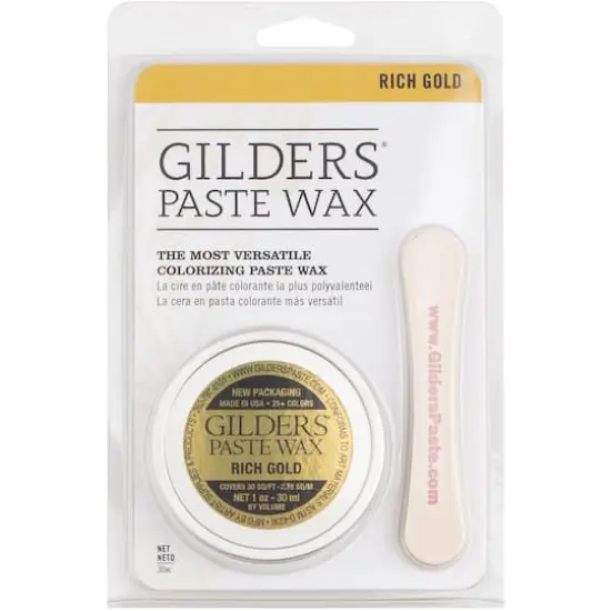 Gilders&reg; Baroque Art Paste Wax Rich Gold {1}