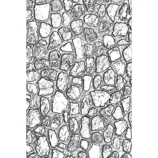 Sizzix&reg; Tim Holtz Mini Cobblestone 3D Texture Fades Embossing Folder {1}
