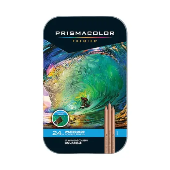 Prismacolor&reg; Premier Watercolor Pencil 24 Color Tin {1}