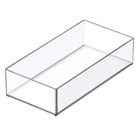 8" x 4" Clear Stacking Storage Tray by Simply Tidy&trade; {1}