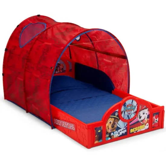 Delta Children Nick Jr. PAW Patrol Sleep & Play Toddler Bed with Tent {1}