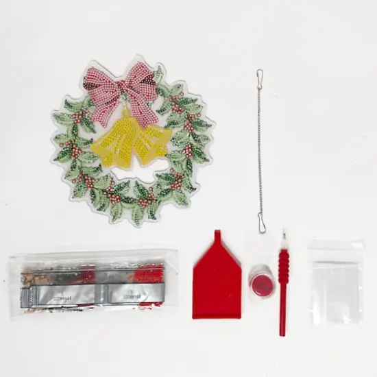 8" Bells Wreath Diamond Art Kit by Make Market&reg; {3}