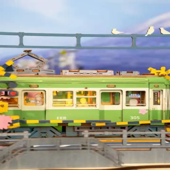 Rolife® Sakura Journey 3D Puzzle Creation Set {1}