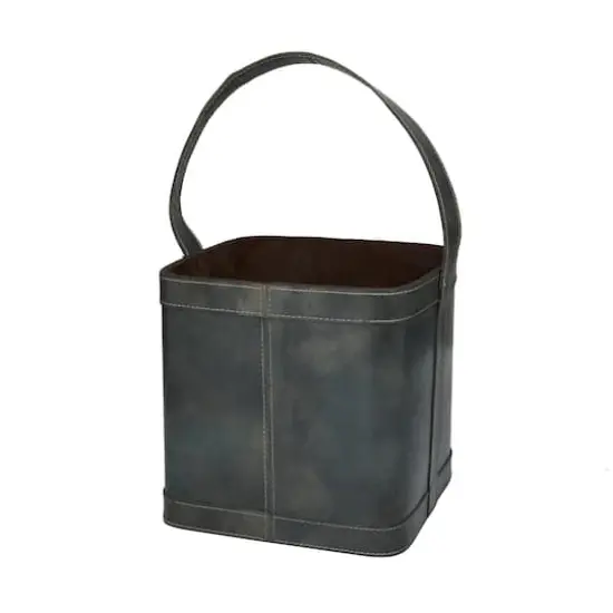 Blue Modern Wine Holder, 9" x 9" x 17" {3}