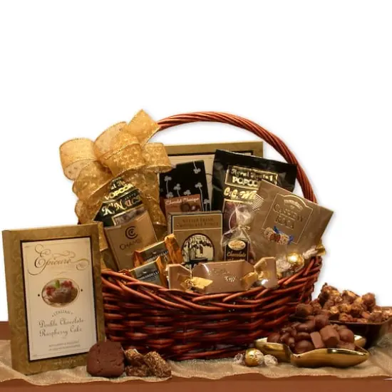 Chocolate Gourmet Gift Basket {1}