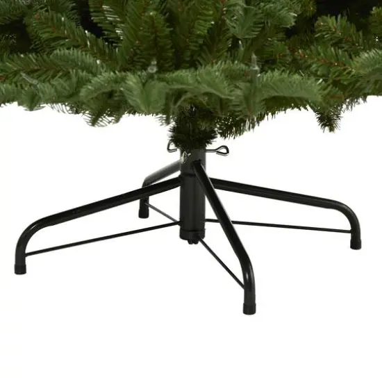 7ft. Pre-Lit South Carolina Spruce Artificial Christmas Tree, White Warm LED Lights {5}