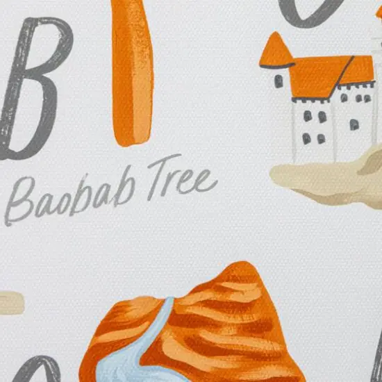 Hello Honey&reg; Adventurer's Alphabet Canvas Framed Wall D&eacute;cor {4}